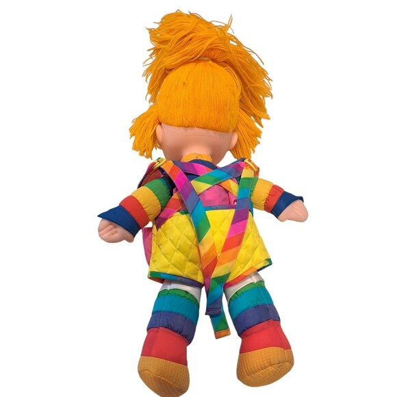 VTG 1983 Rainbow Brite Doll Large 17" Mattel Hallmark & Sleeping Bag  RARE - Picture 3 of 16